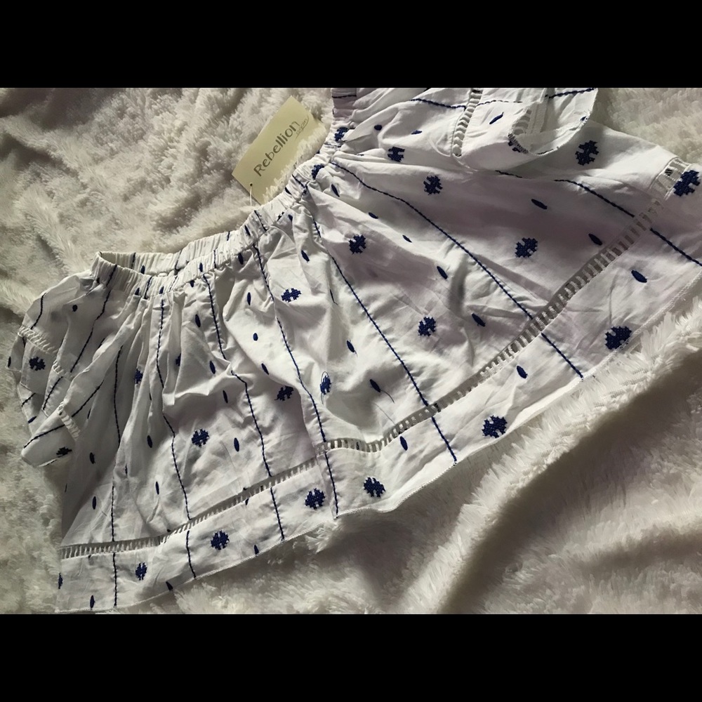 NWT Rebellion Crop Top